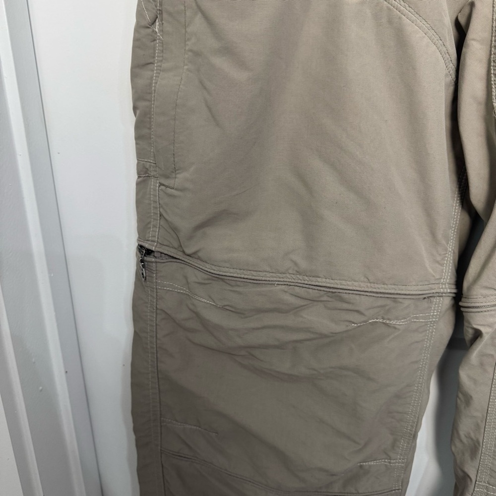 Kuhl Men's Liberator Convertible Pants 36X30 Activewear Outdoor Hiking Green Tan - Picture 7 of 11